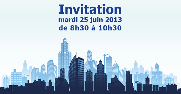 Invitation mardi 21 mai 2013 de 8h30  10h30