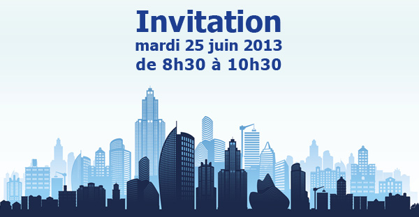 Invitation mardi 21 mai 2013 de 8h30 � 10h30