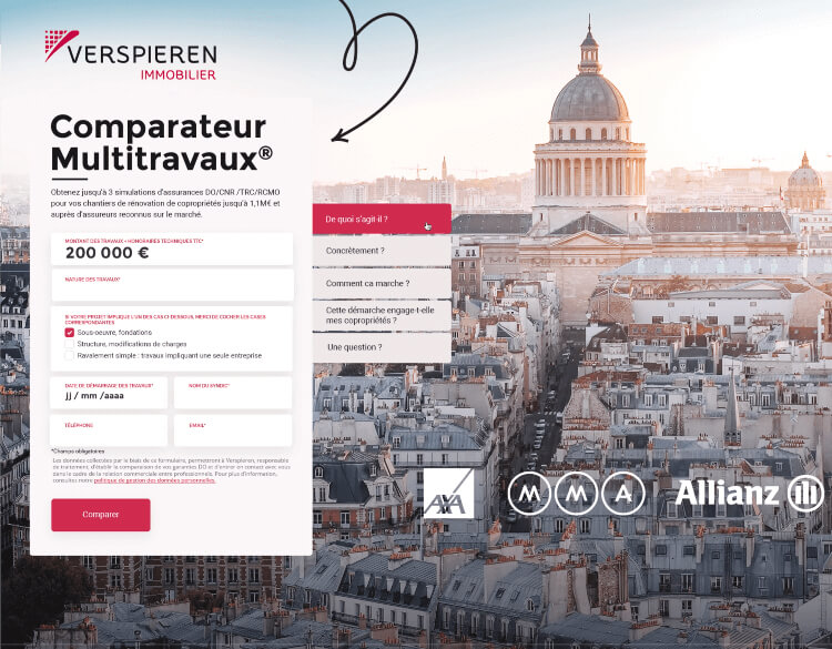 Comparateur en ligne